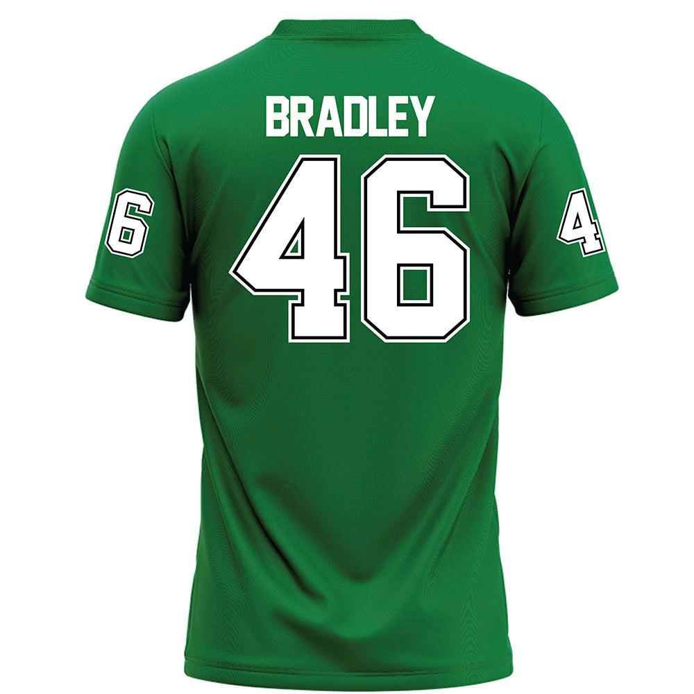 North Texas - NCAA Football : Keelene Bradley - Green Football Jersey-1