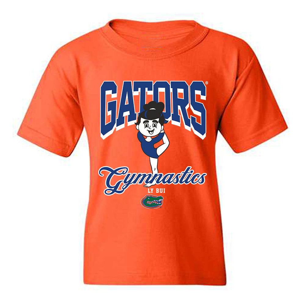 Florida - NCAA Women's Gymnastics : Ly Bui - Fashion Shersey Youth T-Shirt-0