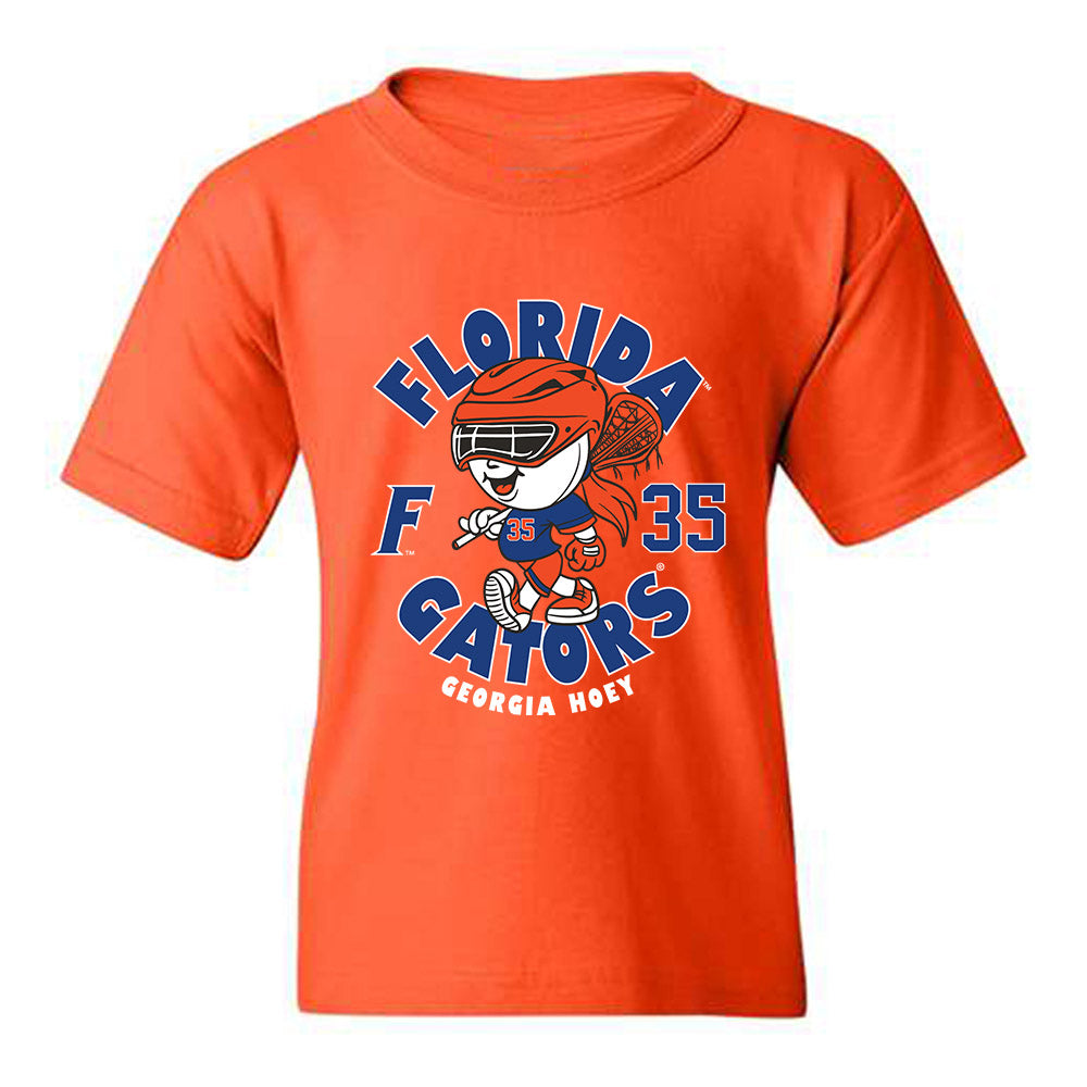 Florida - NCAA Women's Lacrosse : Georgia Hoey - Fashion Shersey Youth T-Shirt-0