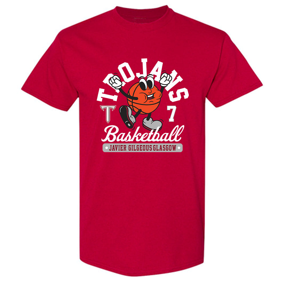 Troy - NCAA Men's Basketball : Javier Gilgeous-Glasgow - Fashion Shersey T-Shirt-0