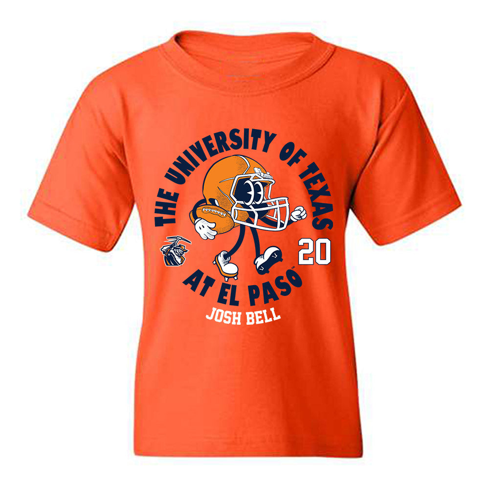 UTEP - NCAA Football : Josh Bell - Fashion Shersey Youth T-Shirt-0