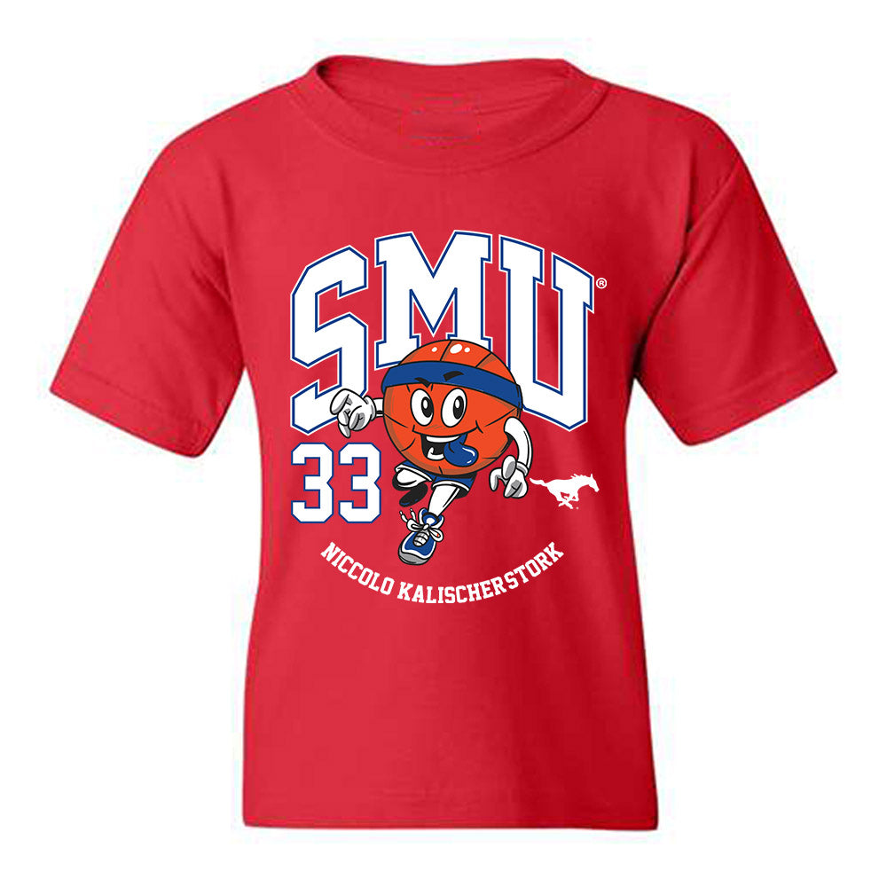 SMU - NCAA Men's Basketball : Niccolo Kalischer-Stork - Fashion Shersey Youth T-Shirt-0