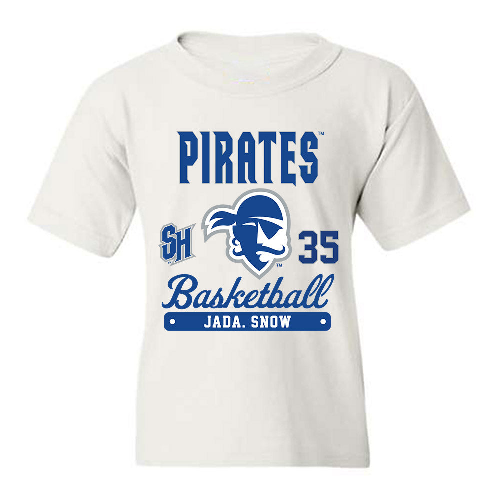 Seton Hall - NCAA Women's Basketball : Jada. Snow - Fashion Shersey Youth T-Shirt-0