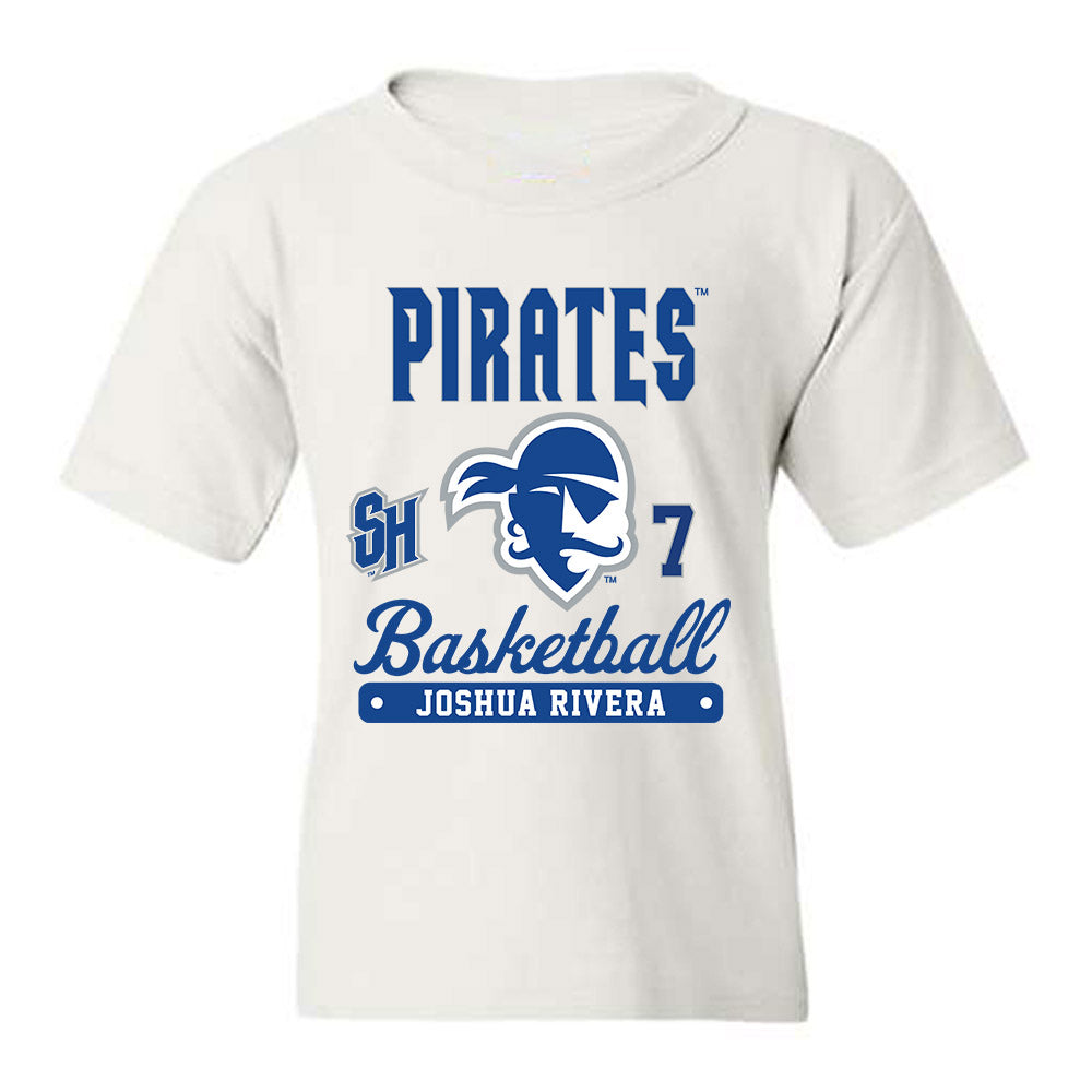 Seton Hall - NCAA Men's Basketball : Joshua Rivera - Fashion Shersey Youth T-Shirt-0