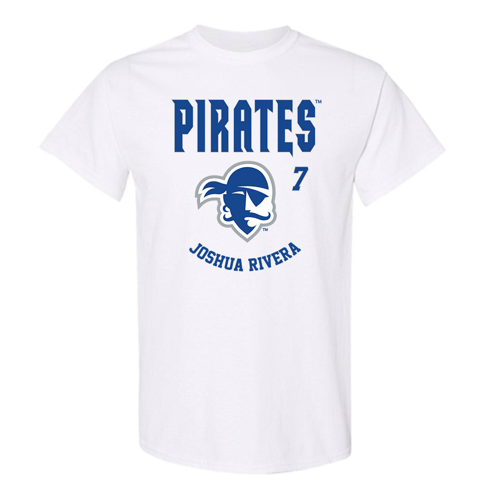 Seton Hall - NCAA Men's Basketball : Joshua Rivera - Fashion Shersey T-Shirt-0
