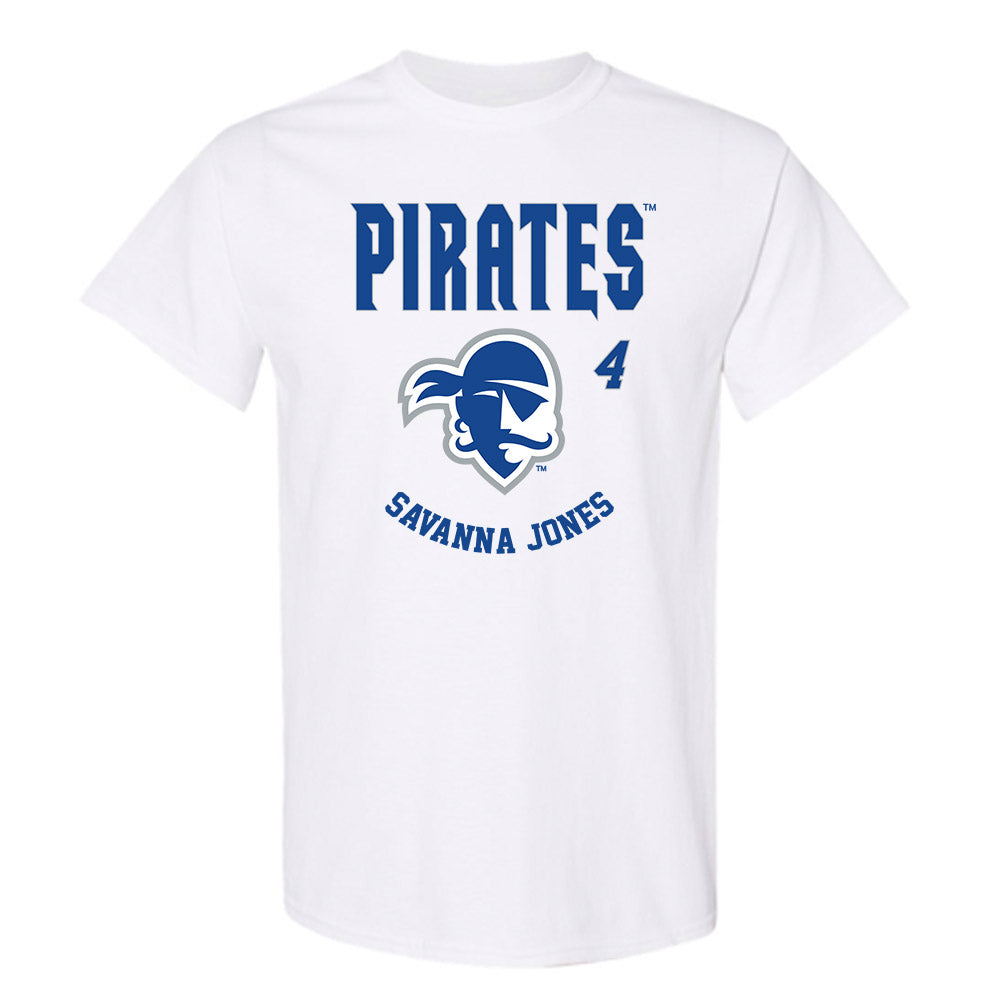 Seton Hall - NCAA Women's Basketball : Savanna Jones - Fashion Shersey T-Shirt-0