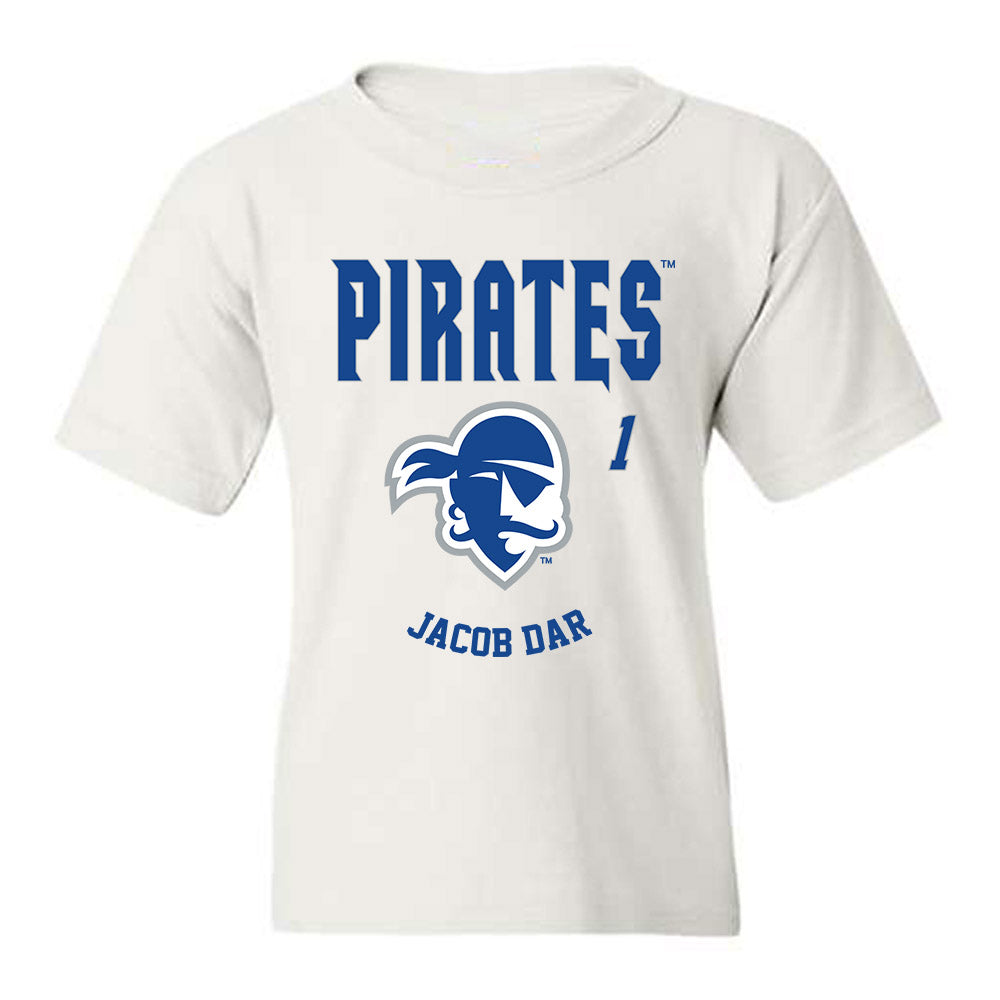 Seton Hall - NCAA Men's Basketball : Jacob Dar - Fashion Shersey Youth T-Shirt-0