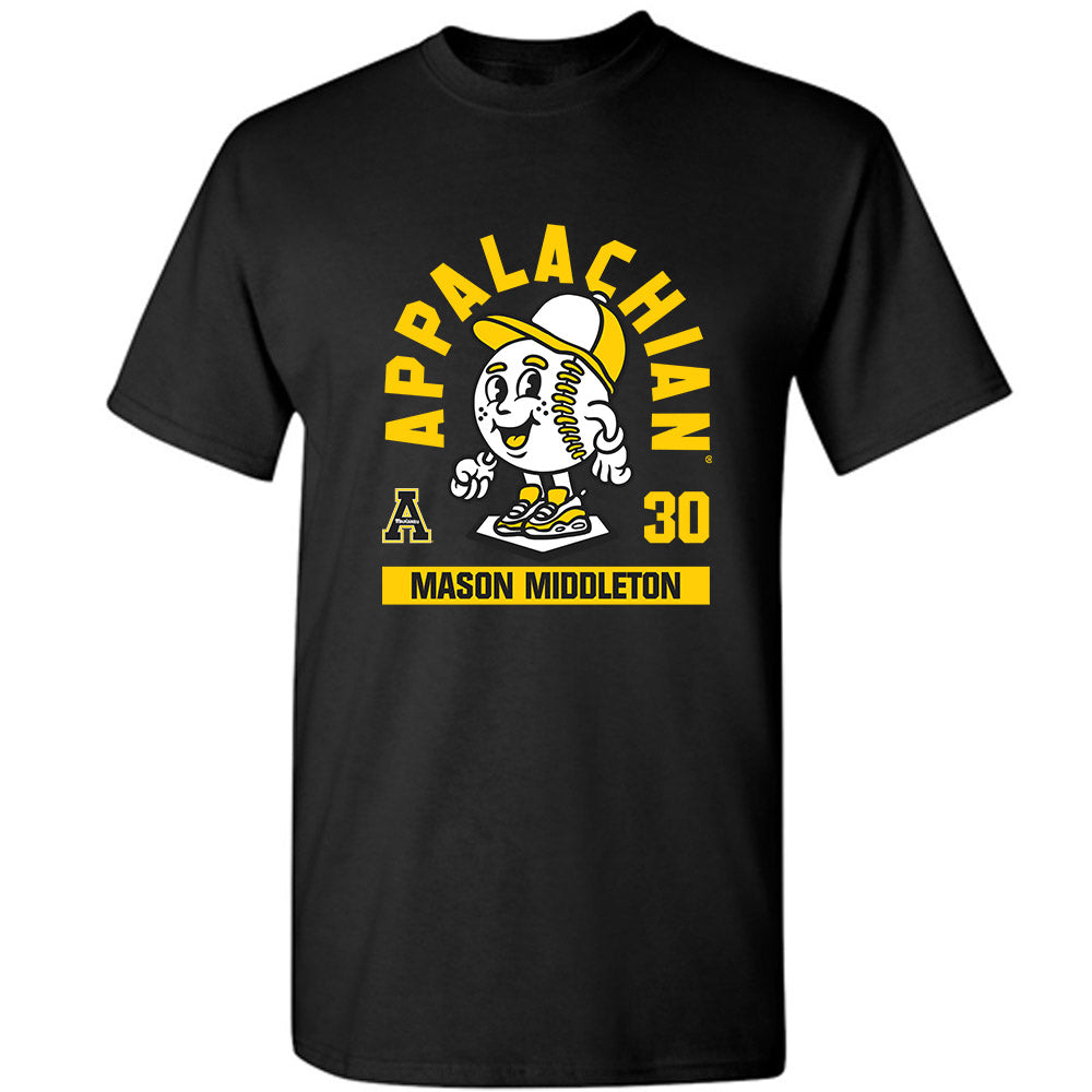 App State - NCAA Baseball : Mason Middleton - Fashion Shersey T-Shirt-0