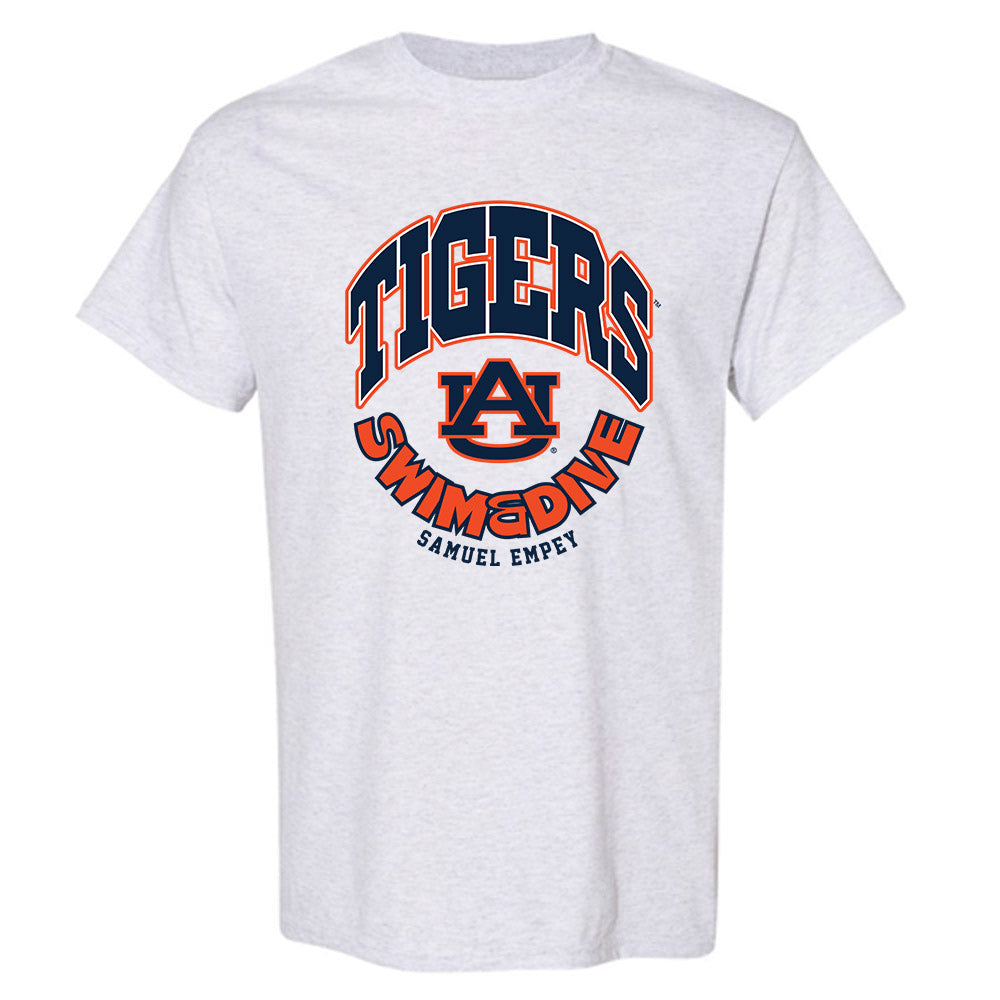 Auburn - NCAA Men's Swimming & Diving : Samuel Empey - Fashion Shersey T-Shirt-0