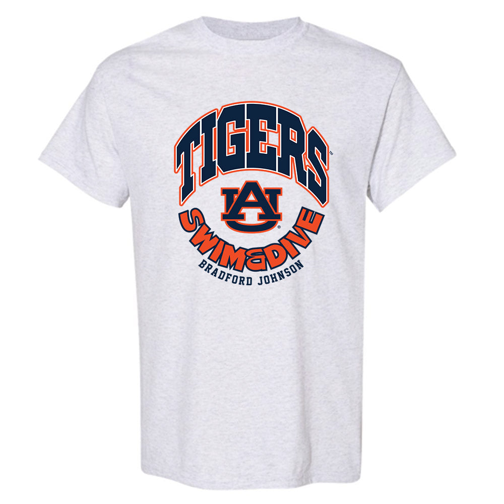Auburn - NCAA Men's Swimming & Diving : Bradford Johnson - Fashion Shersey T-Shirt-0