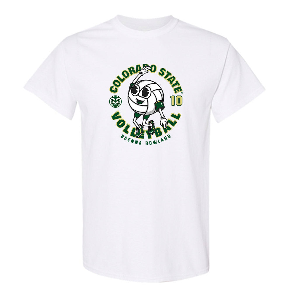 Colorado State - NCAA Women's Volleyball : Brenna Rowland - T-Shirt-0