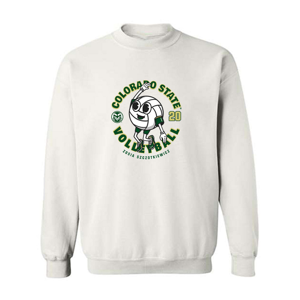 Colorado State - NCAA Women's Volleyball : Zosia Szczotkiewicz - Crewneck Sweatshirt-0