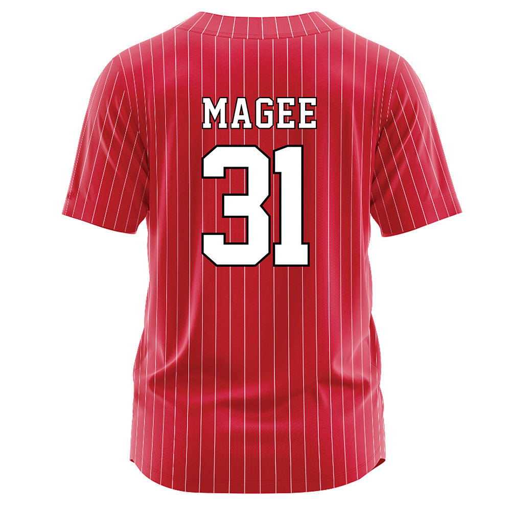 Nebraska - NCAA Softball : Kylee Magee - Scarlet Jersey-1