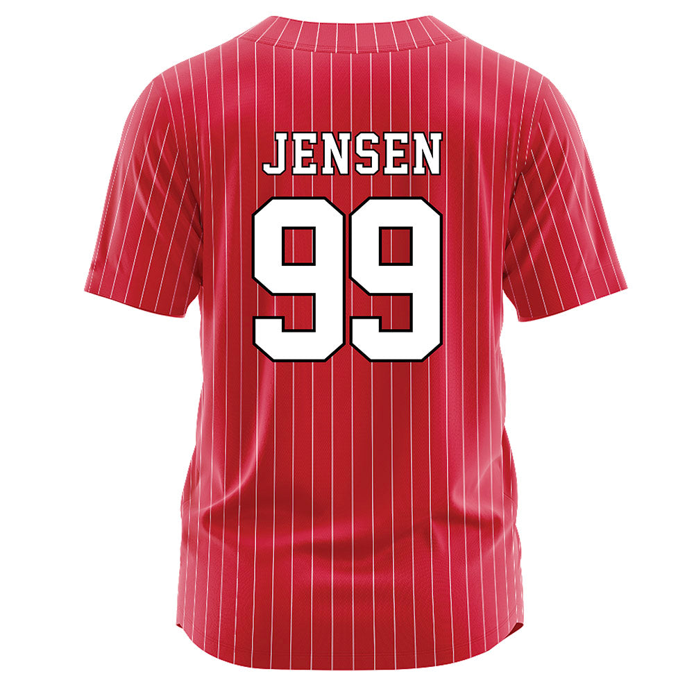 Nebraska - NCAA Softball : Alexis Jensen - Scarlet Jersey-1