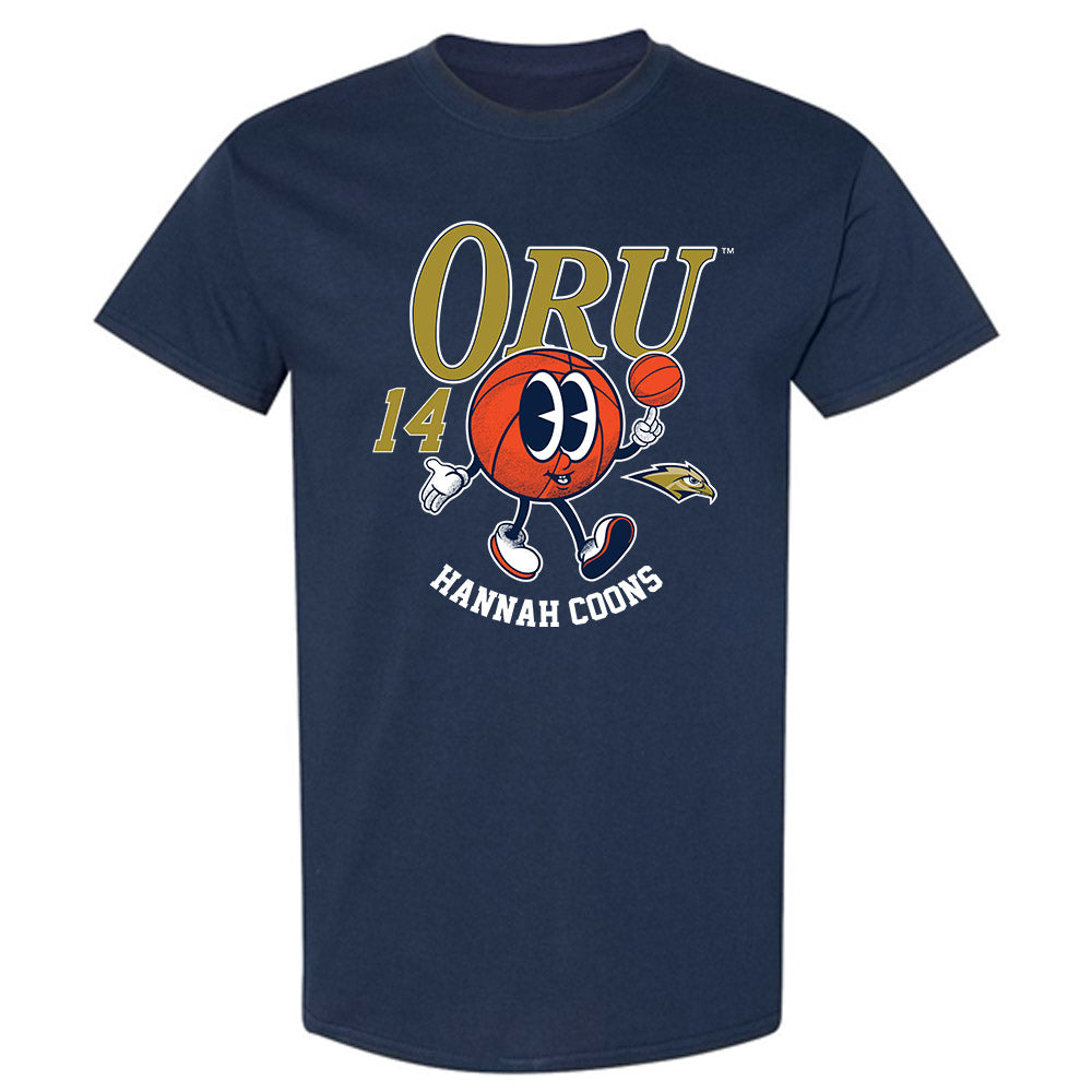 Oral Roberts - NCAA Women's Basketball : Hannah Coons - Fashion Shersey T-Shirt-0