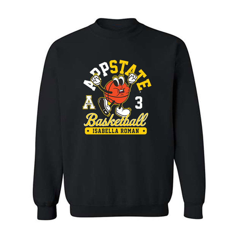 App State - NCAA Women's Basketball : Isabella Roman - Fashion Shersey Crewneck Sweatshirt-0