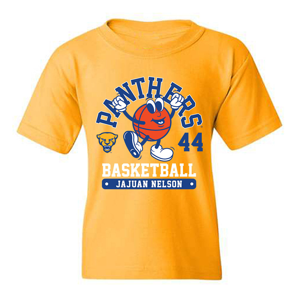Pittsburgh - NCAA Men's Basketball : Jajuan Nelson - Fashion Shersey Youth T-Shirt-0