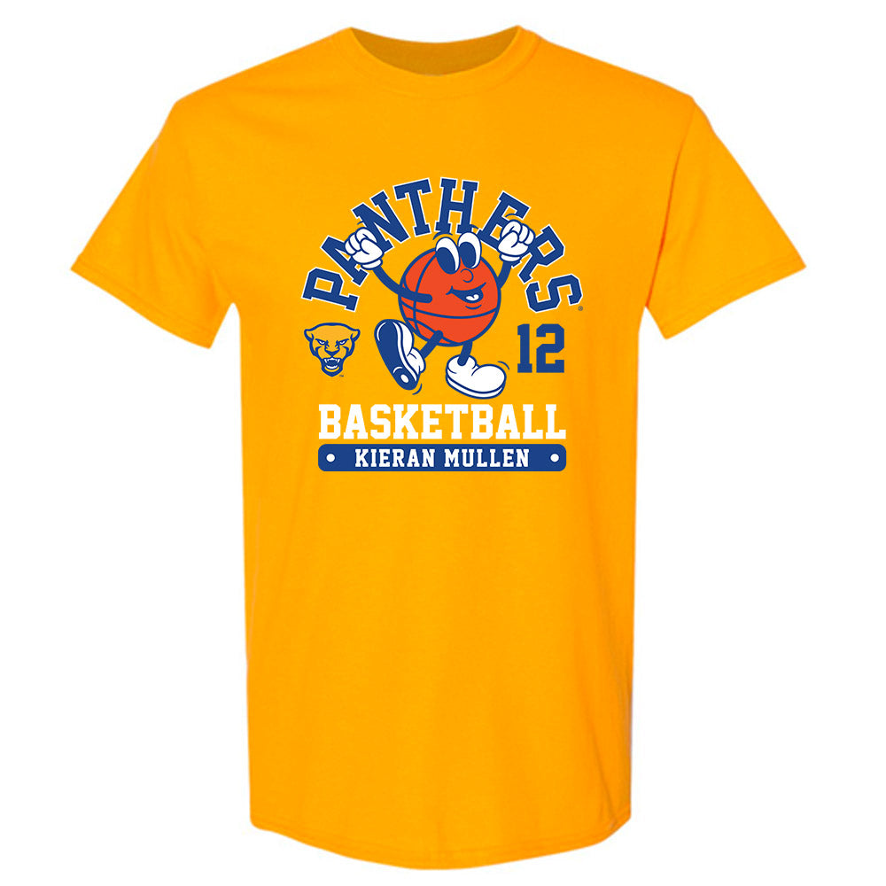 Pittsburgh - NCAA Men's Basketball : Kieran Mullen - Fashion Shersey T-Shirt-0