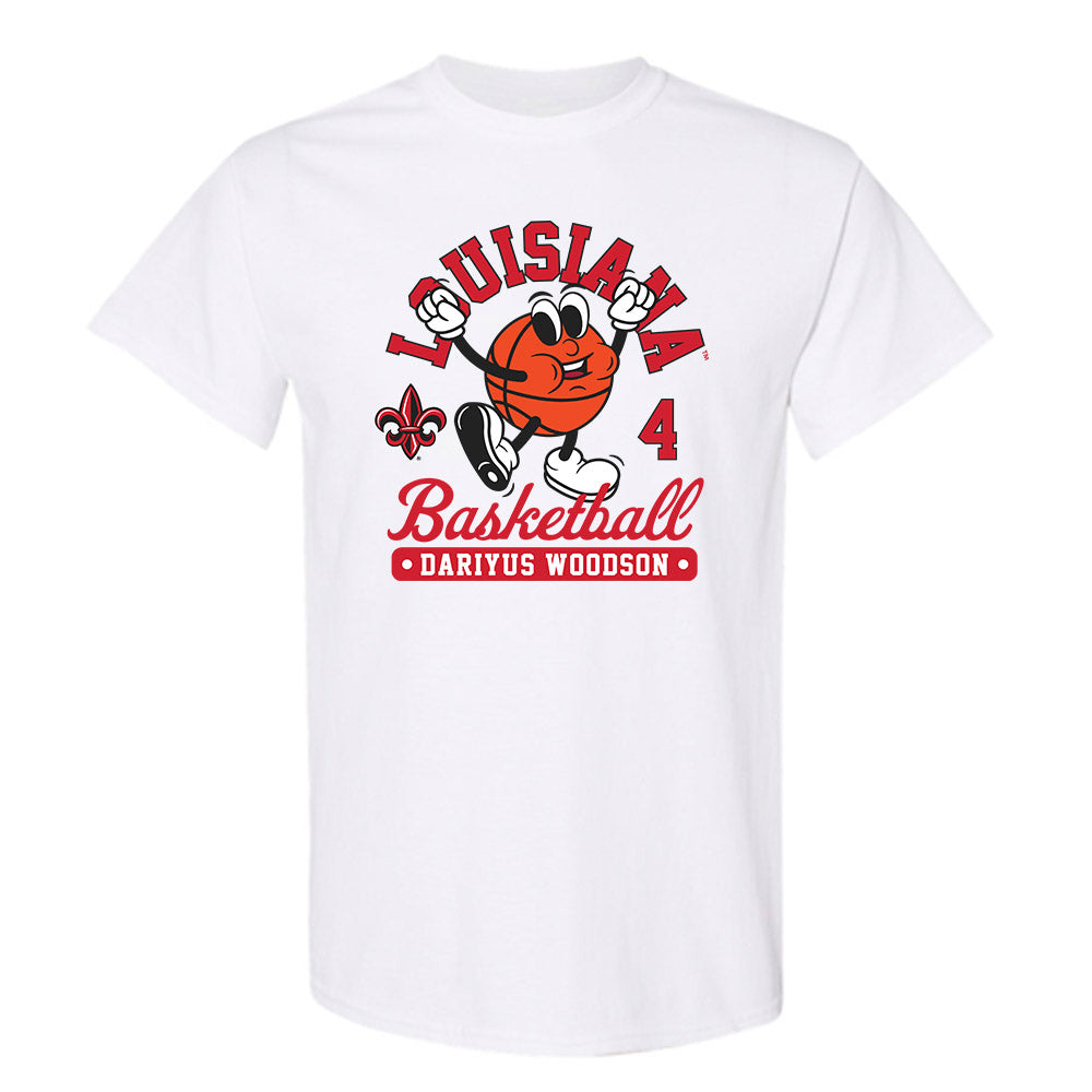 Louisiana - NCAA Men's Basketball : Dariyus Woodson - Fashion Shersey T-Shirt-0