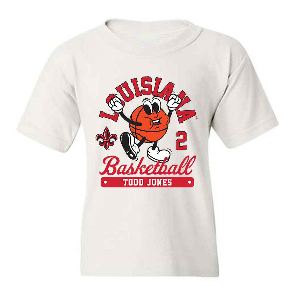 Louisiana - NCAA Men's Basketball : Todd Jones - Fashion Shersey Youth T-Shirt-0