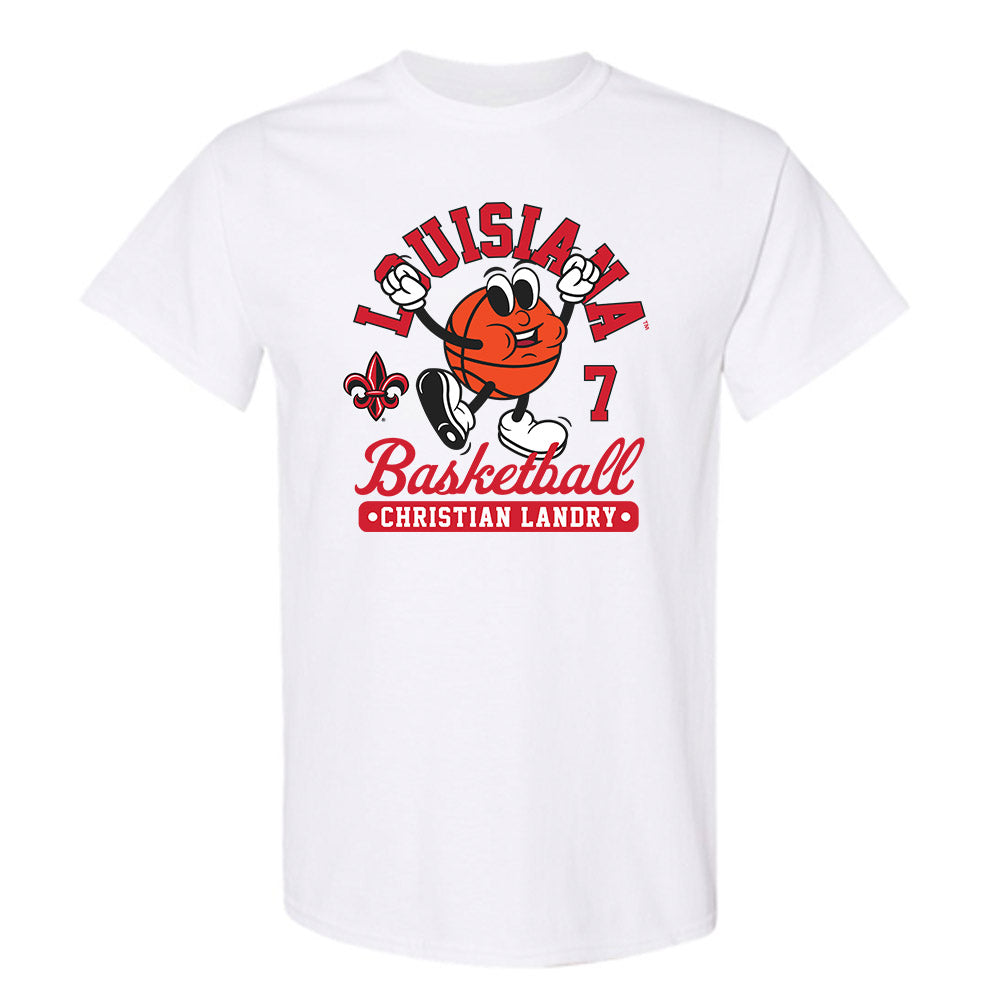 Louisiana - NCAA Men's Basketball : Christian Landry - Fashion Shersey T-Shirt-0