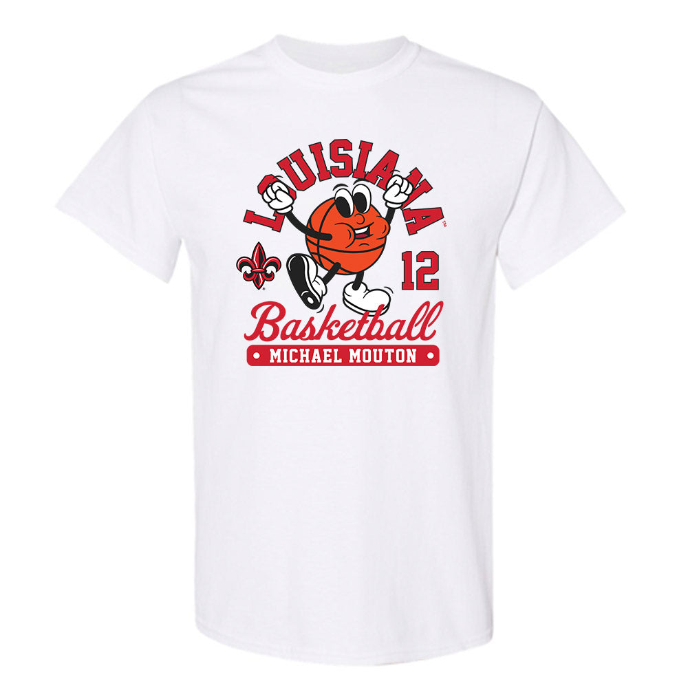 Louisiana - NCAA Men's Basketball : Michael Mouton - Fashion Shersey T-Shirt-0