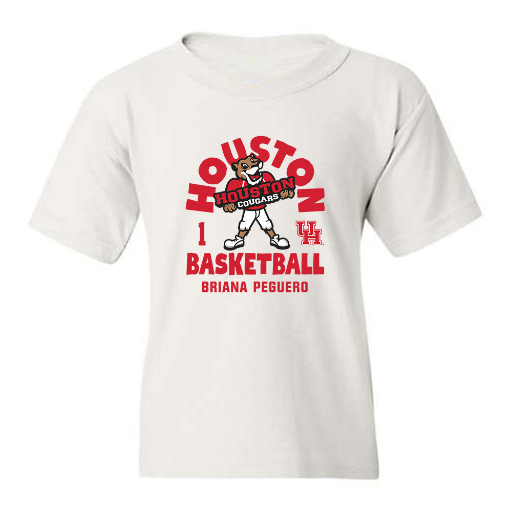 Houston - NCAA Women's Basketball : Briana Peguero - Fashion Shersey Youth T-Shirt-0
