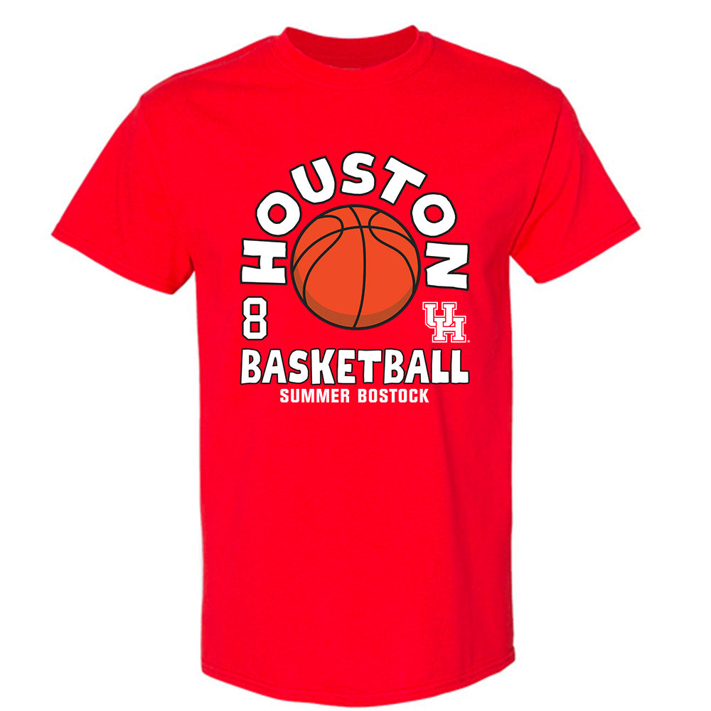 Houston - NCAA Women's Basketball : Summer Bostock - Fashion Shersey T-Shirt-0