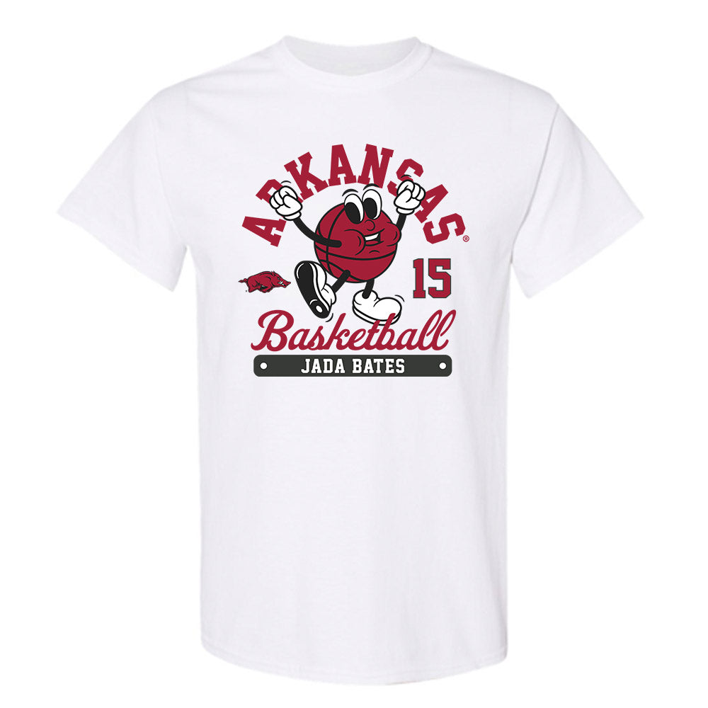 Arkansas - NCAA Women's Basketball : Jada Bates - Fashion Shersey T-Shirt