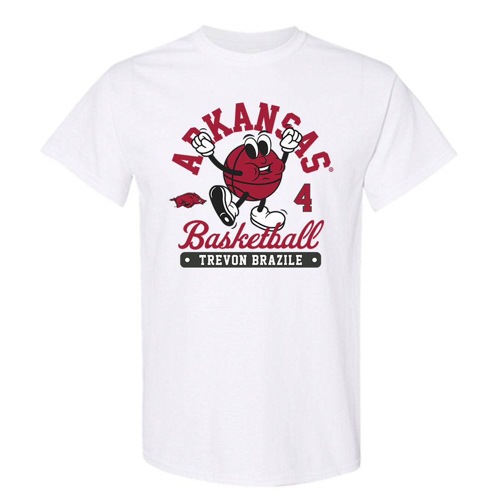 Arkansas - NCAA Men's Basketball : Trevon Brazile - Fashion Shersey T-Shirt-0