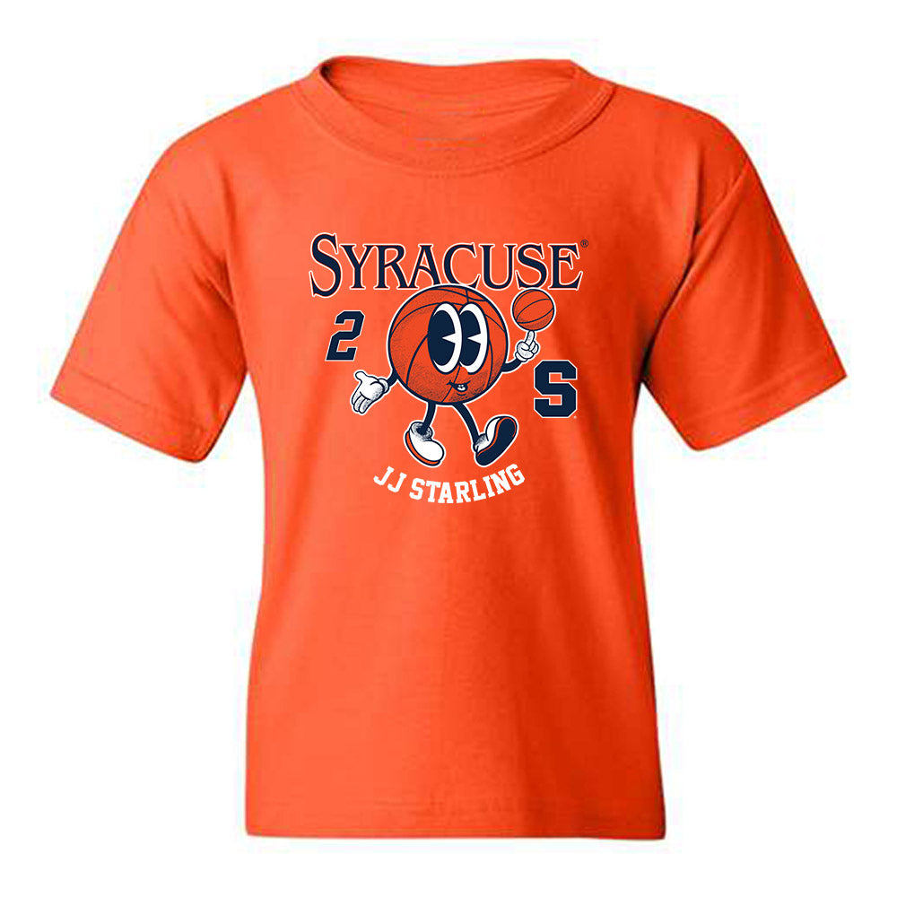 Syracuse - NCAA Men's Basketball : JJ Starling - Fashion Shersey Youth T-Shirt-0