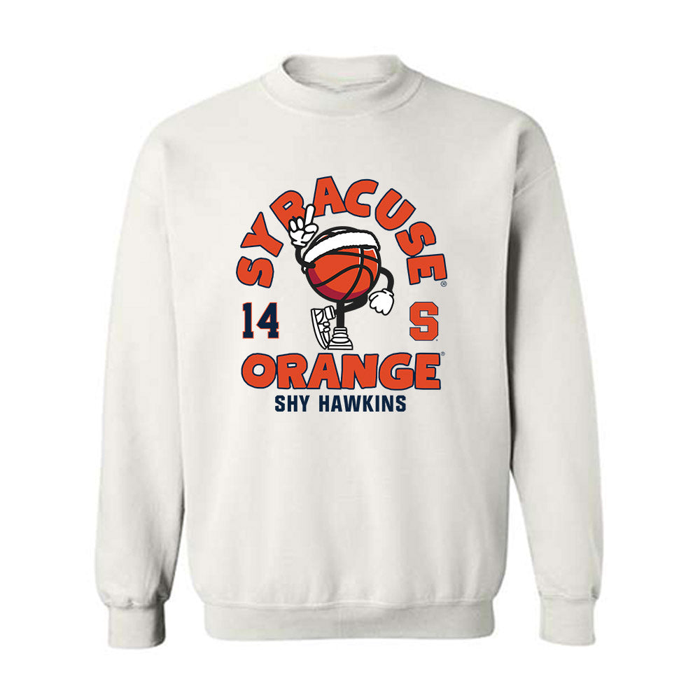 Syracuse - NCAA Women's Basketball : Shy Hawkins - Fashion Shersey Crewneck Sweatshirt