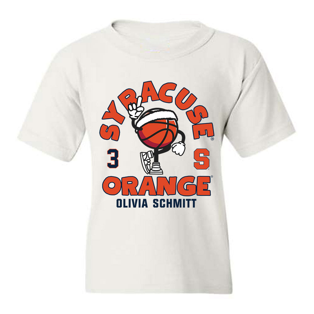 Syracuse - NCAA Women's Basketball : Olivia Schmitt - Fashion Shersey Youth T-Shirt