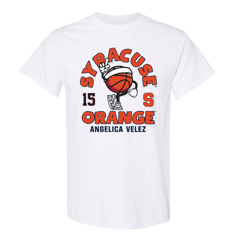 Syracuse - NCAA Women's Basketball : Angelica Velez - Fashion Shersey T-Shirt