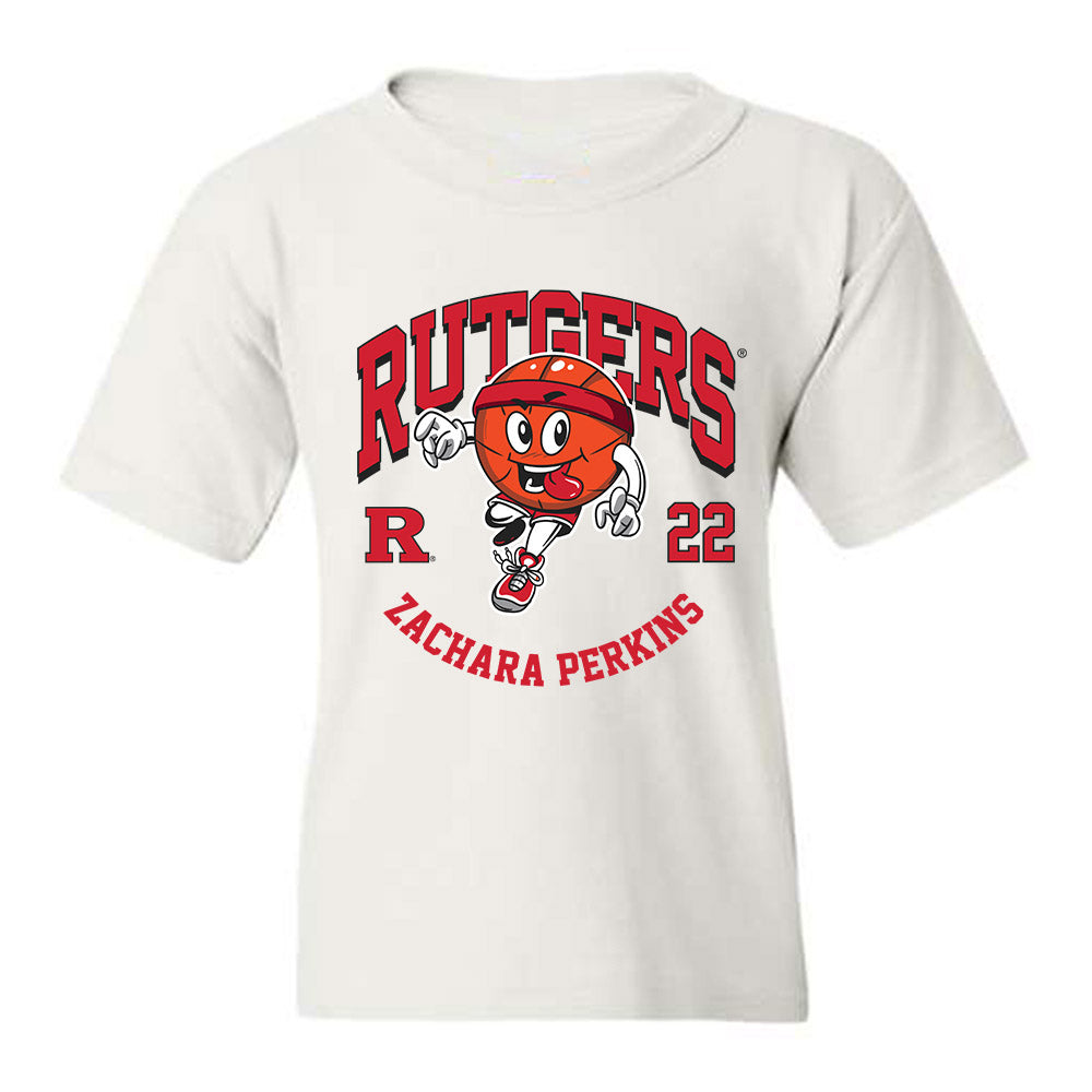 Rutgers - NCAA Women's Basketball : Zachara Perkins - Fashion Shersey Youth T-Shirt