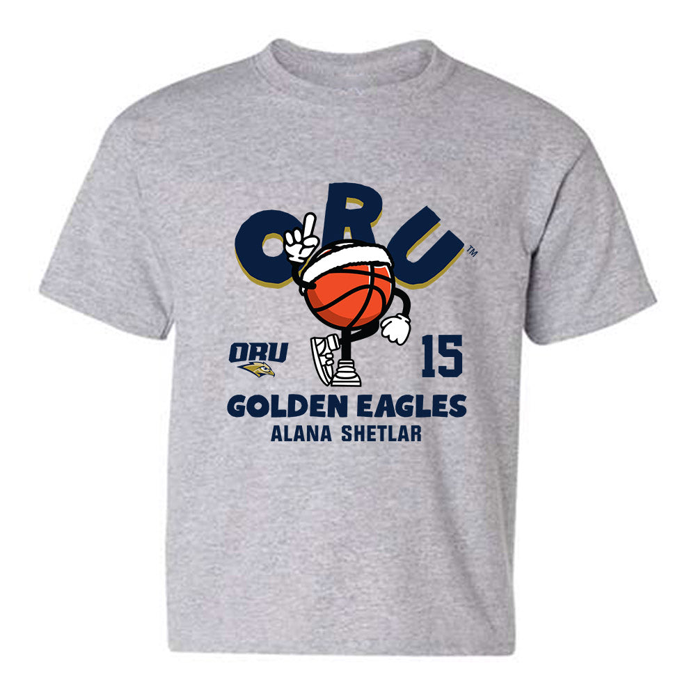 Oral Roberts - NCAA Women's Basketball : Alana Shetlar - Fashion Shersey Youth T-Shirt-0