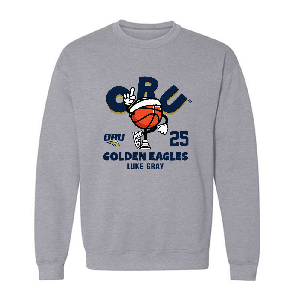 Oral Roberts - NCAA Men's Basketball : Luke Gray - Fashion Shersey Crewneck Sweatshirt