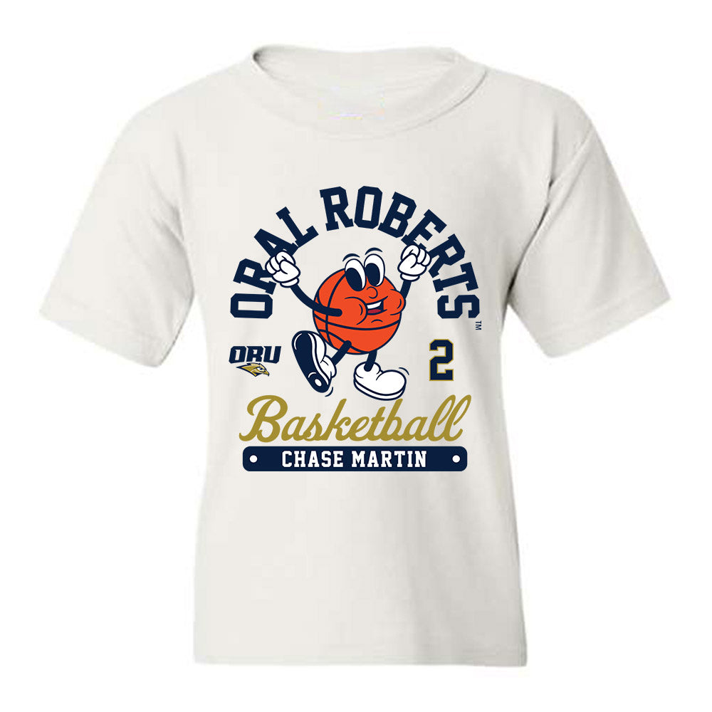 Oral Roberts - NCAA Men's Basketball : Chase Martin - Fashion Shersey Youth T-Shirt