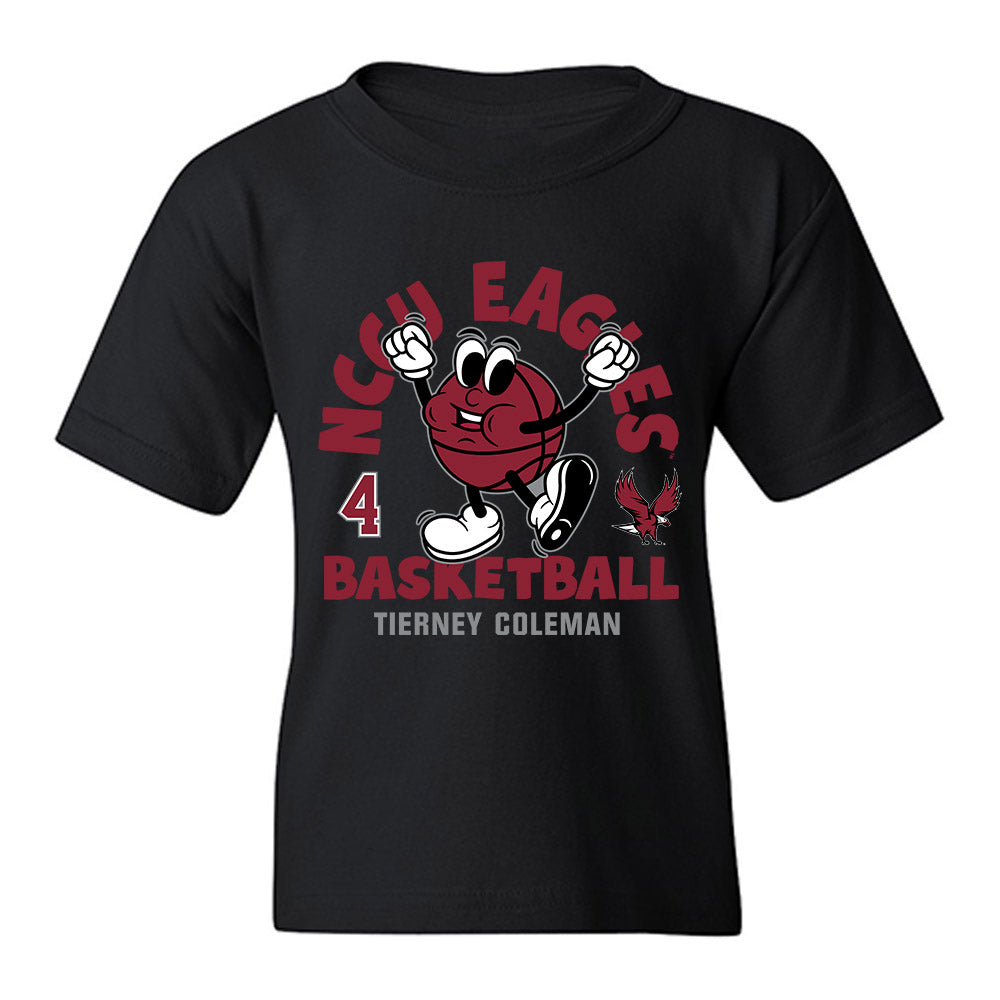 NCCU - NCAA Women's Basketball : Tierney Coleman - Fashion Shersey Youth T-Shirt-0