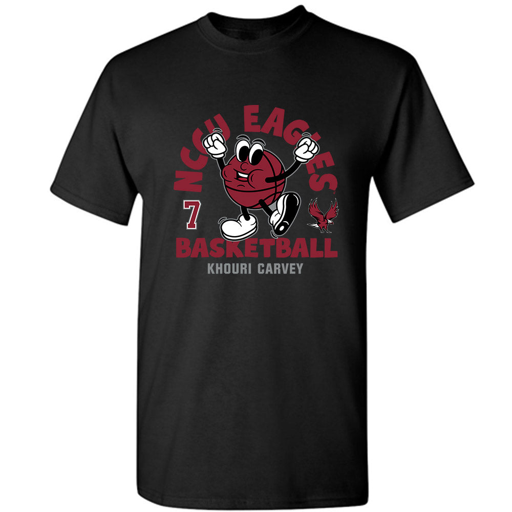 NCCU - NCAA Men's Basketball : Khouri Carvey - Fashion Shersey T-Shirt-0