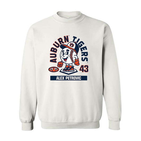 Auburn - NCAA Baseball : Alex Petrovic - Crewneck Sweatshirt Fashion Shersey