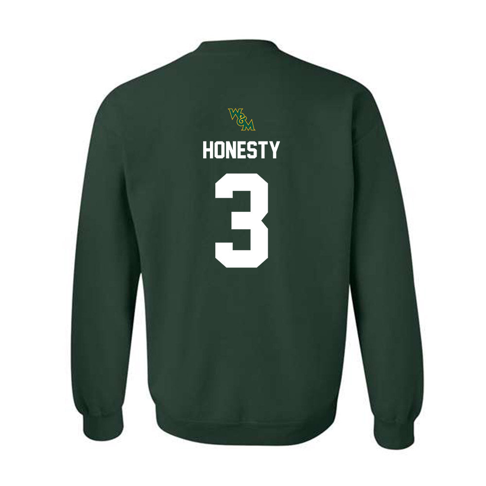 William & Mary - NCAA Football : Alfred Honesty - Crewneck Sweatshirt-1