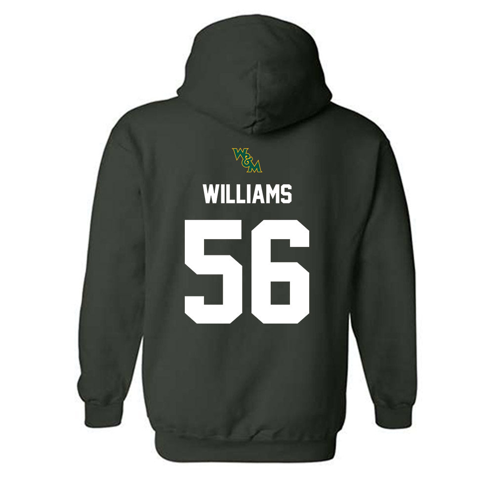 William & Mary - NCAA Football : Joseph Williams - Hooded Sweatshirt-1