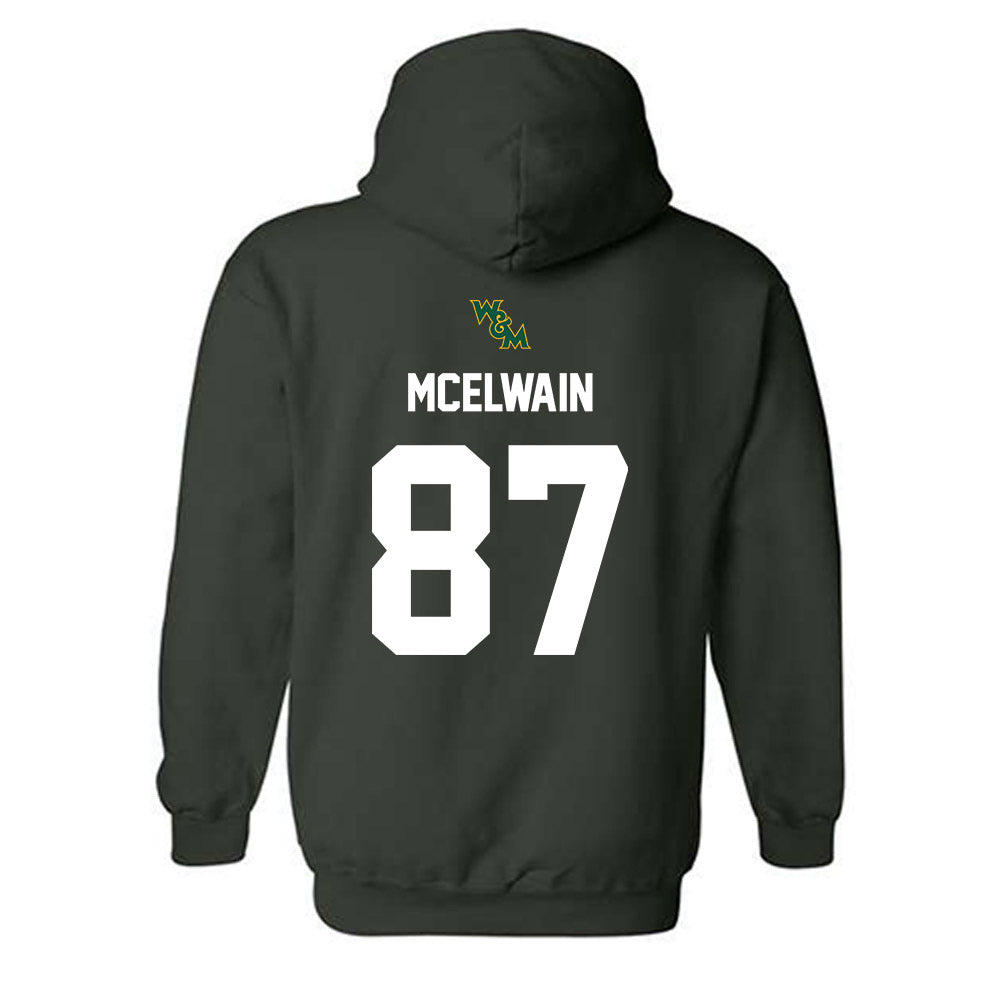 William & Mary - NCAA Football : Sean McElwain - Hooded Sweatshirt-1