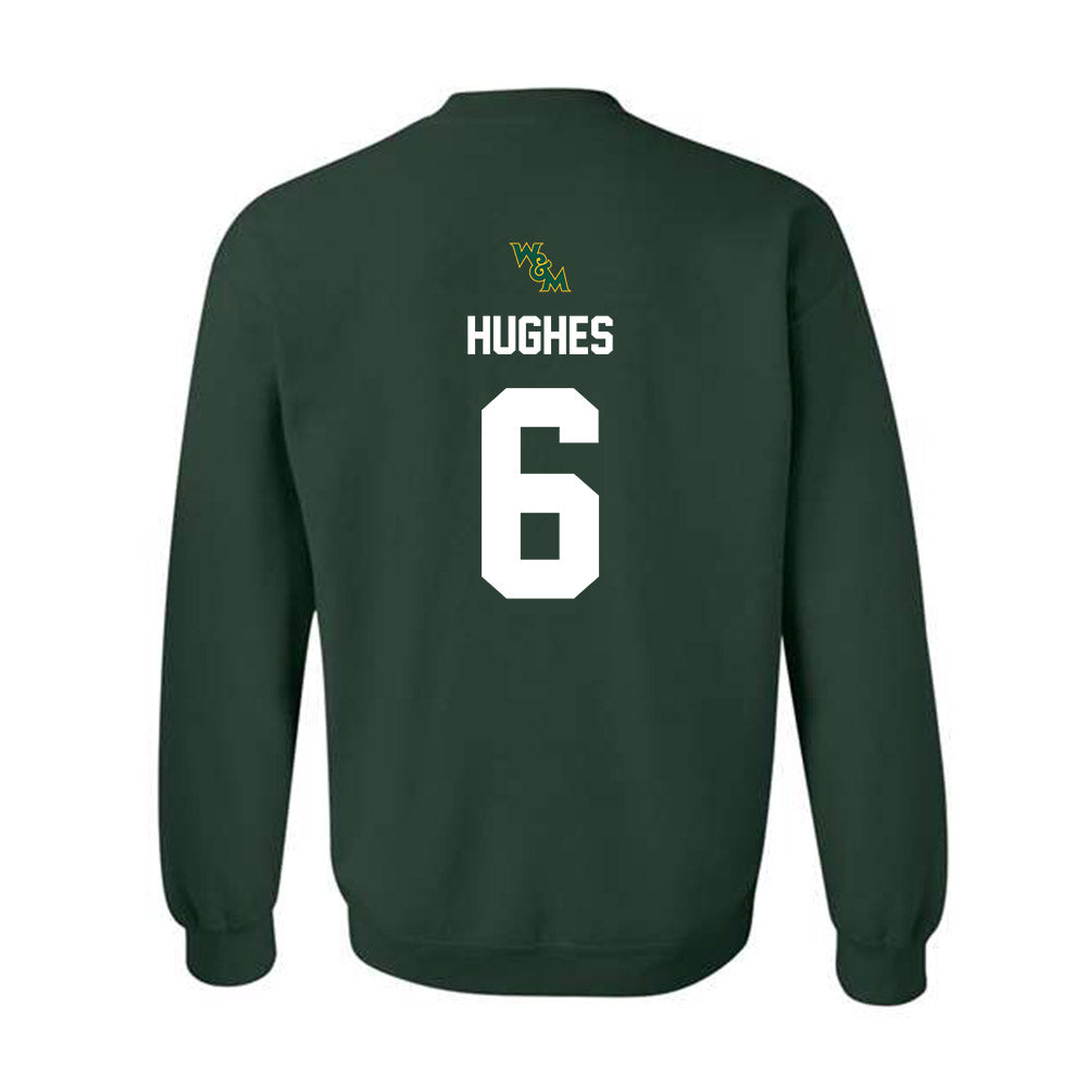 William & Mary - NCAA Football : Tyler Hughes - Crewneck Sweatshirt-1