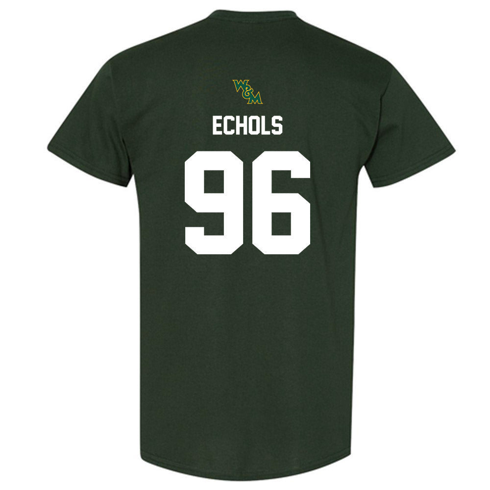 William & Mary - NCAA Football : Brady Echols - T-Shirt-1