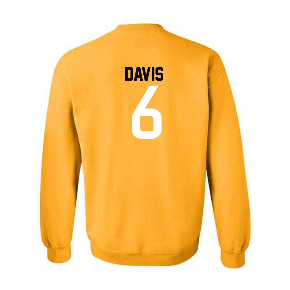 Southern Miss - NCAA Football : Micah Davis - Replica Shersey Crewneck Sweatshirt-1