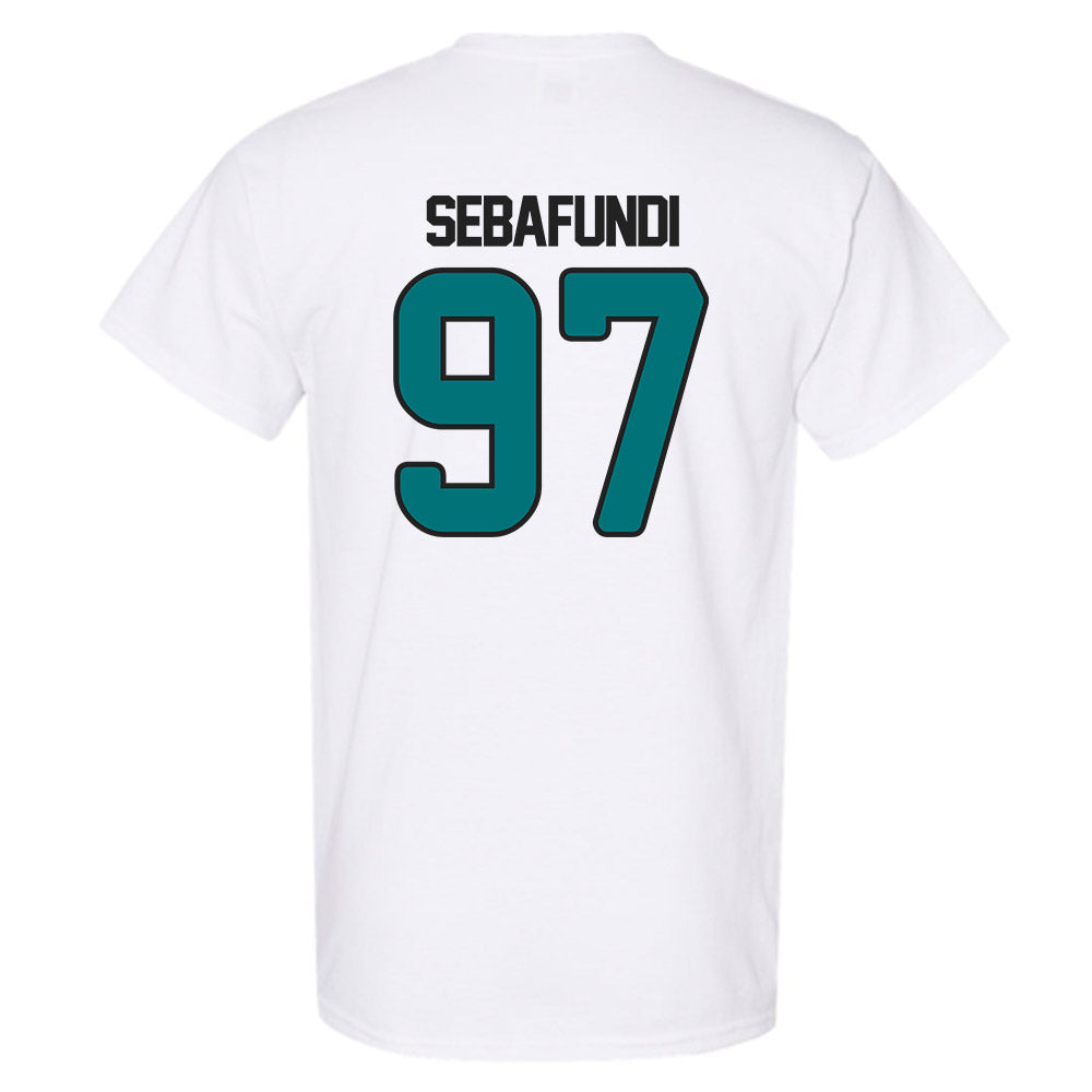 Coastal Carolina - NCAA Football : Emile Sebafundi - Replica Shersey T-Shirt-1