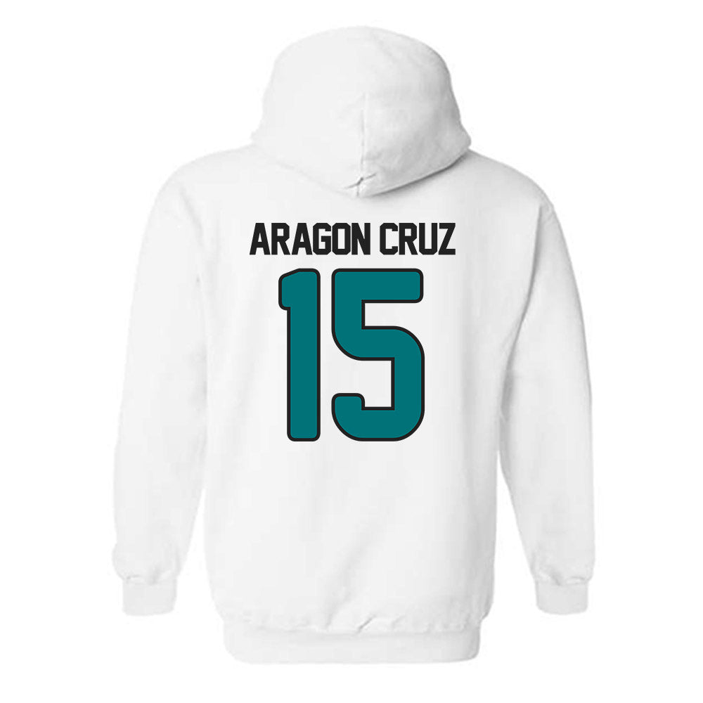 Coastal Carolina - NCAA Football : Elijah Aragon Cruz - Replica Shersey Hooded Sweatshirt-1