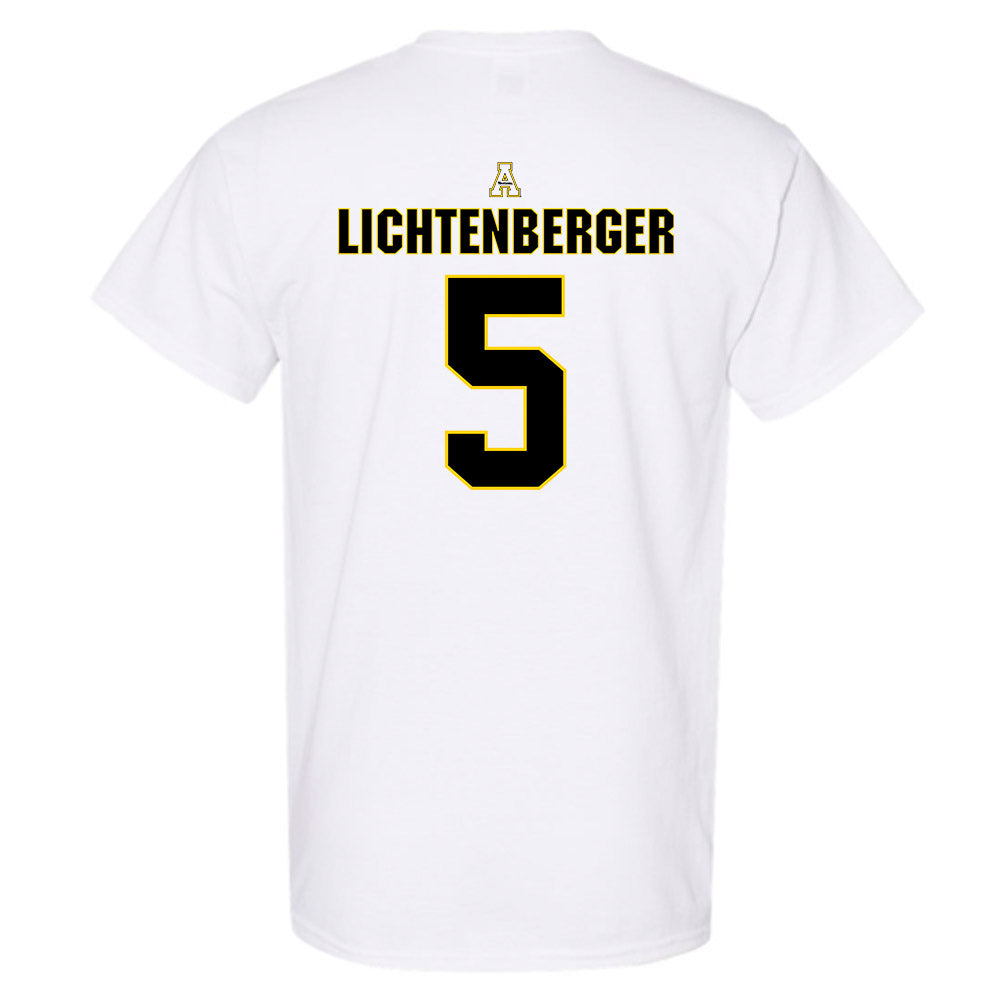 App State - NCAA Baseball : Tyler Lichtenberger - Replica Shersey T-Shirt-1